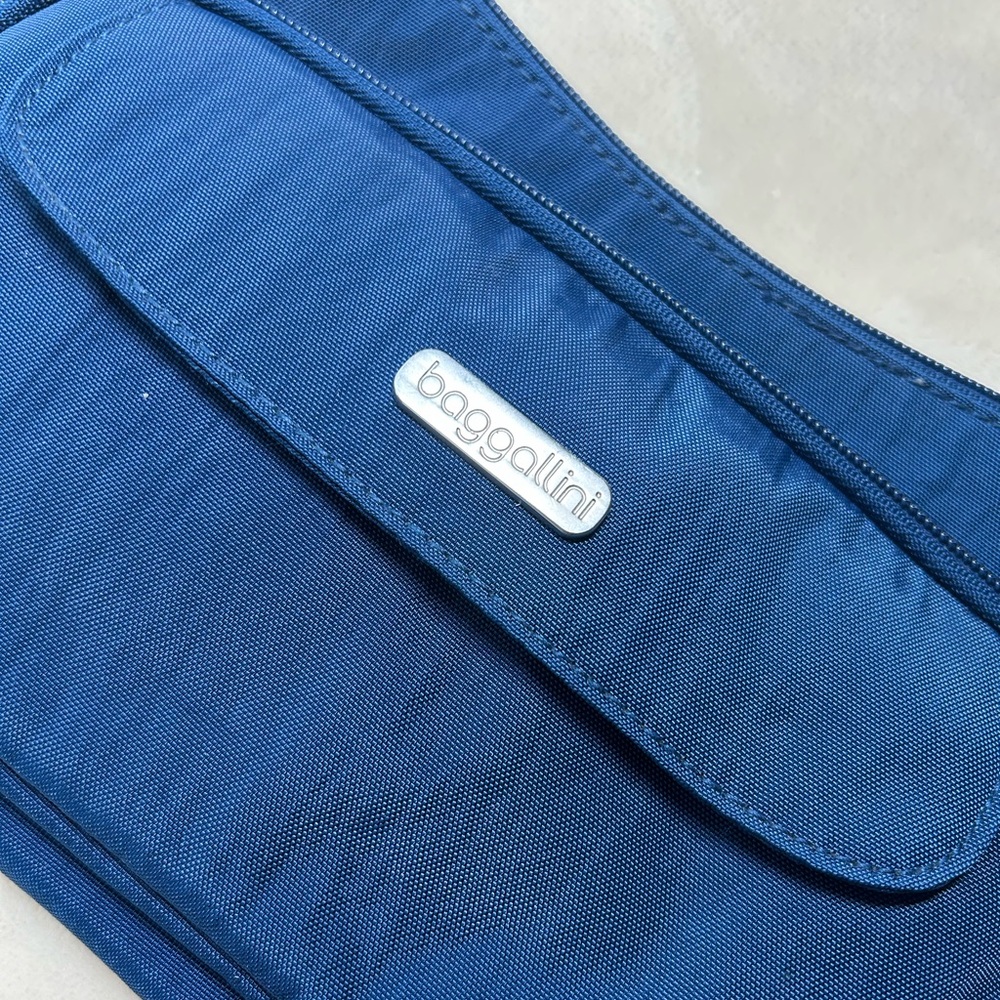 Baggallini Everyday Crossbody Bag- Dark Blue - Picture 2 of 13